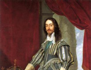 Charles I Stuart - biyografi, hayattan gerçekler, fotoğraflar, arka plan bilgileri İngiltere Kralı 1. Charles'ın kısa biyografisi