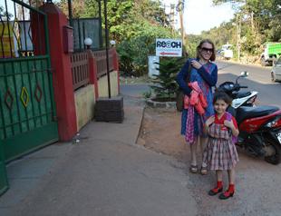 Shkolla në Indi Shkolla indiane për fëmijë
